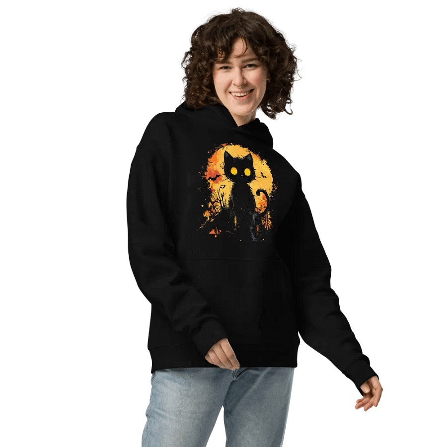 Spooky Cat! - Premium Oversized Hoodie product image (4)