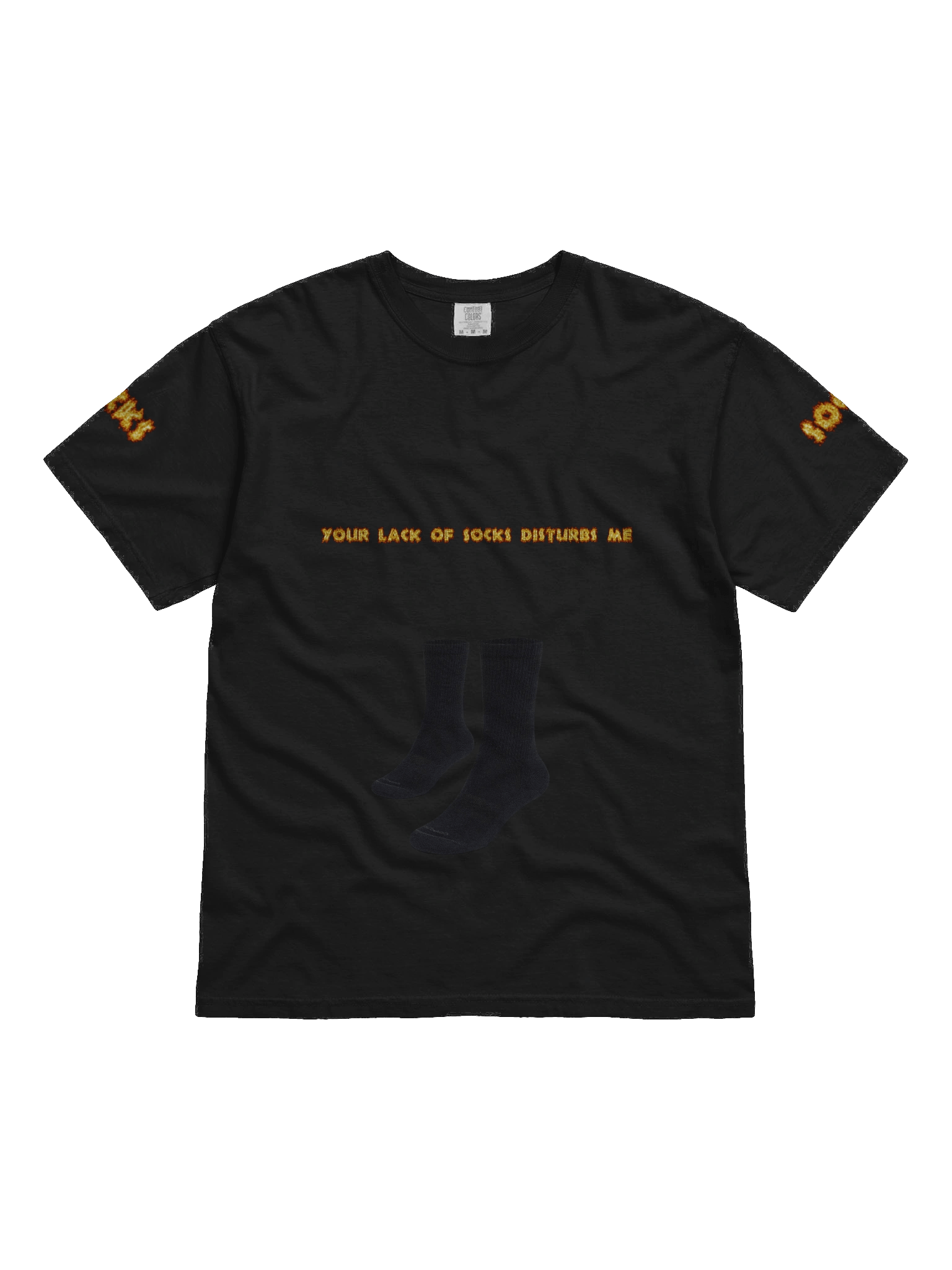 Your Lack of Socks Disturbs me T-shirt product image (2)