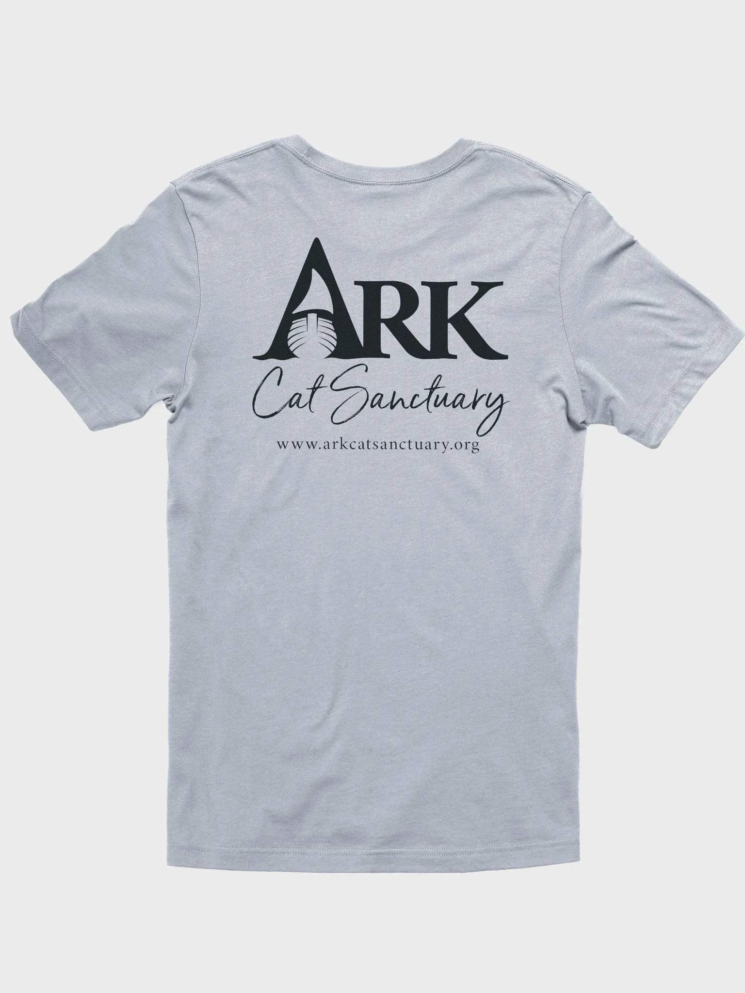 Ark Logo Tee - Light Blue or White with Front and Back Logos product image (2)
