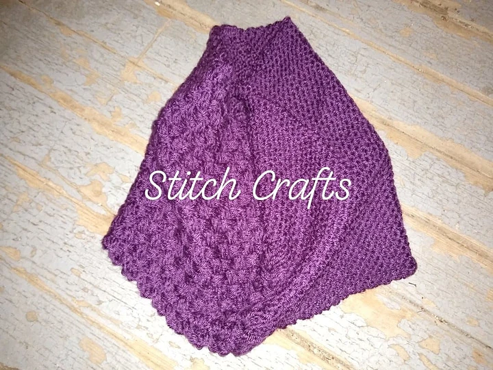 Purple Knit Cowl product image (1)