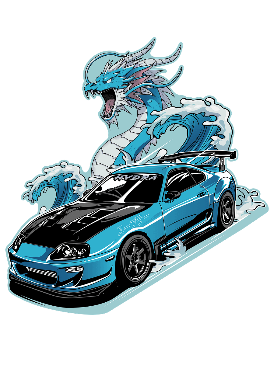 Hydra Dragon Supra Sticker product image (5)