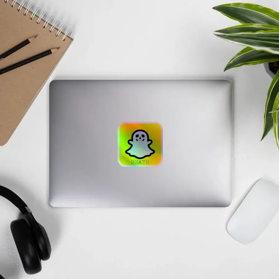Snap Death Holo Sticker product image (11)