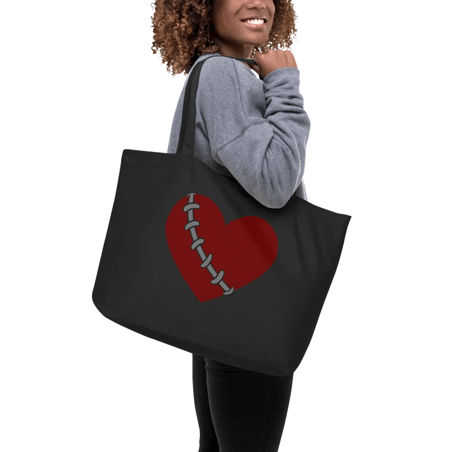 Stitched Heart Tote product image (9)