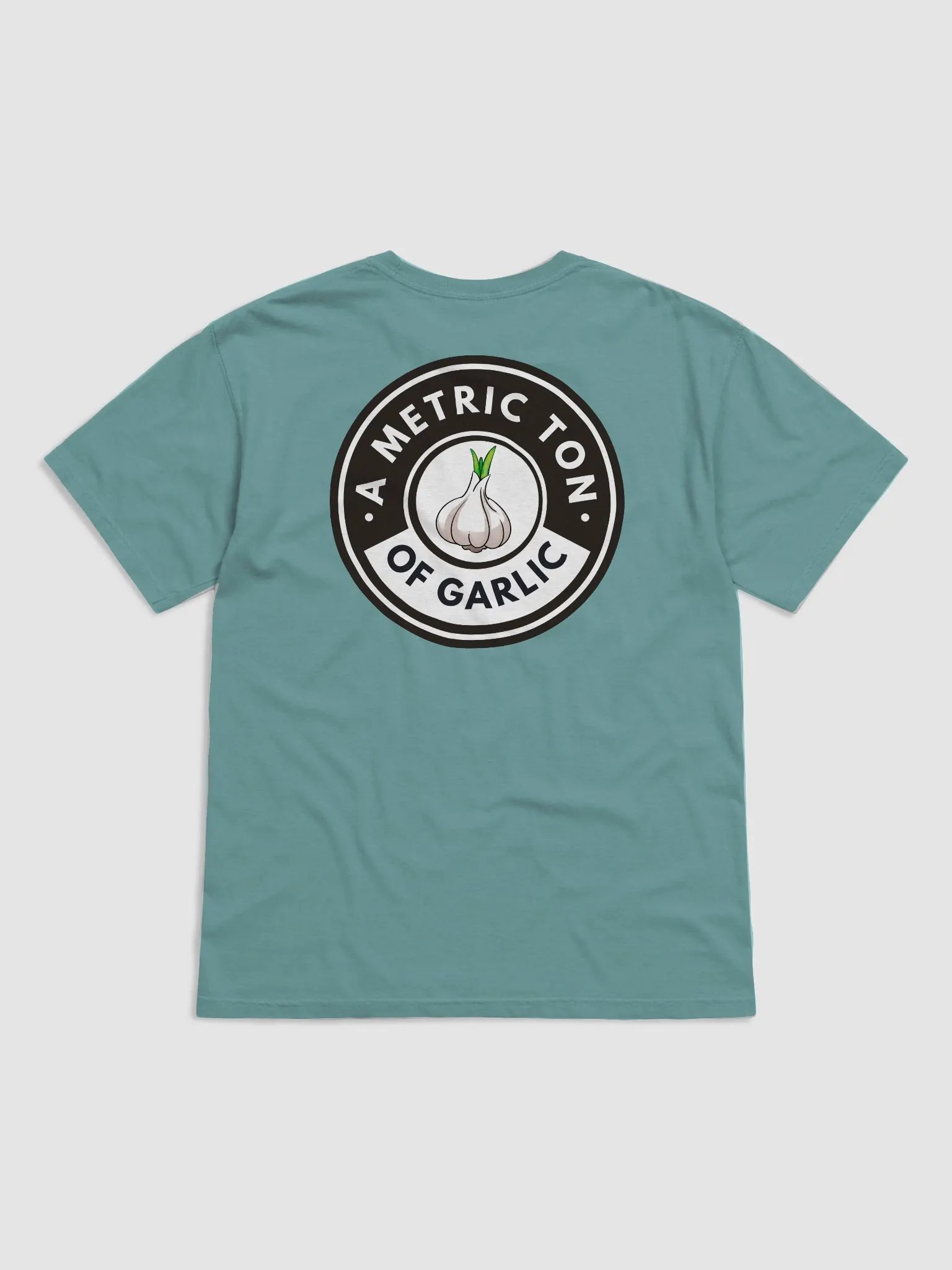 A METRIC TON OF GARLIC - TEE product image (2)