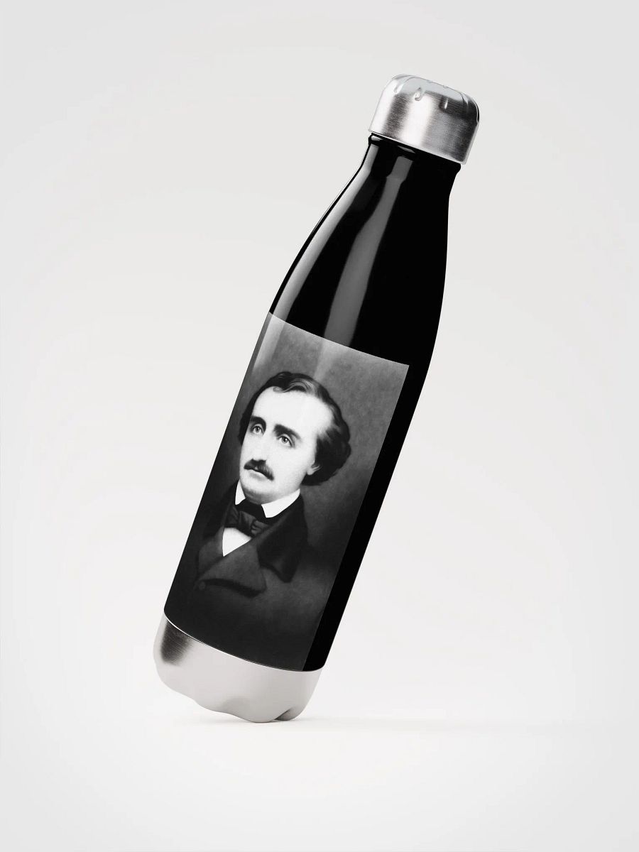 Edgar Allen Poe Stainless Steel Waterbottle product image (2)
