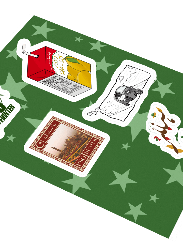 PSO Sticker Sheet product image (2)