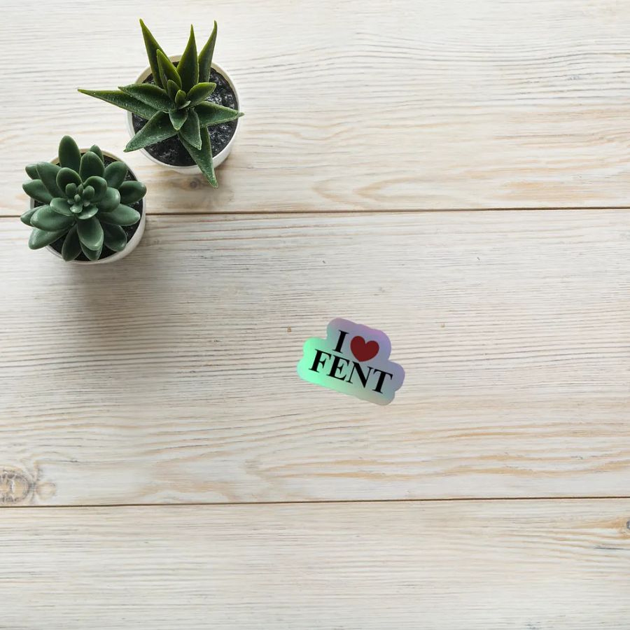 I Love Fent - Sticker product image (10)