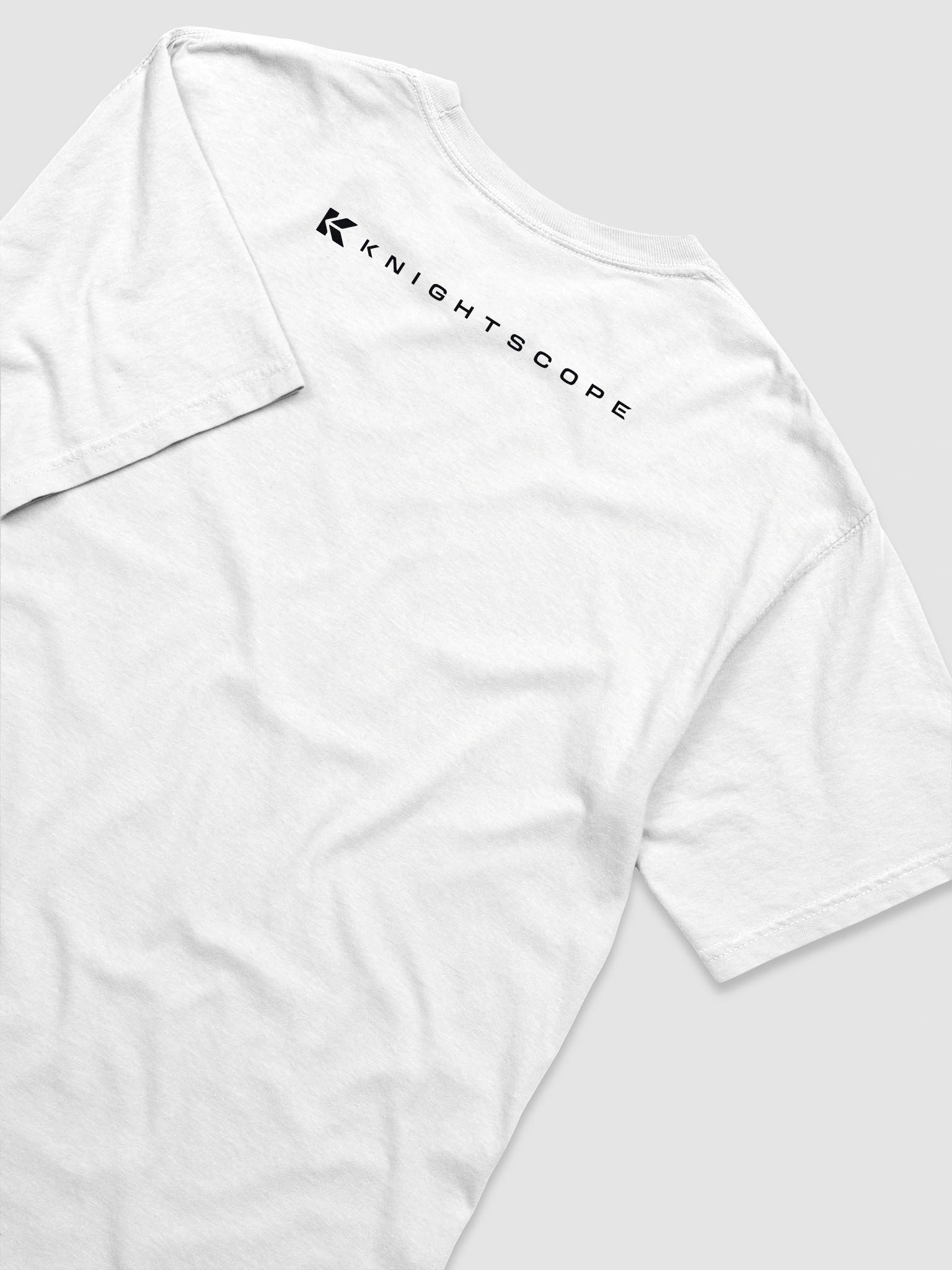 "My Coworker is a Robot. Why Isn’t Yours?" – Knightscope Edition Tee - White product image (6)