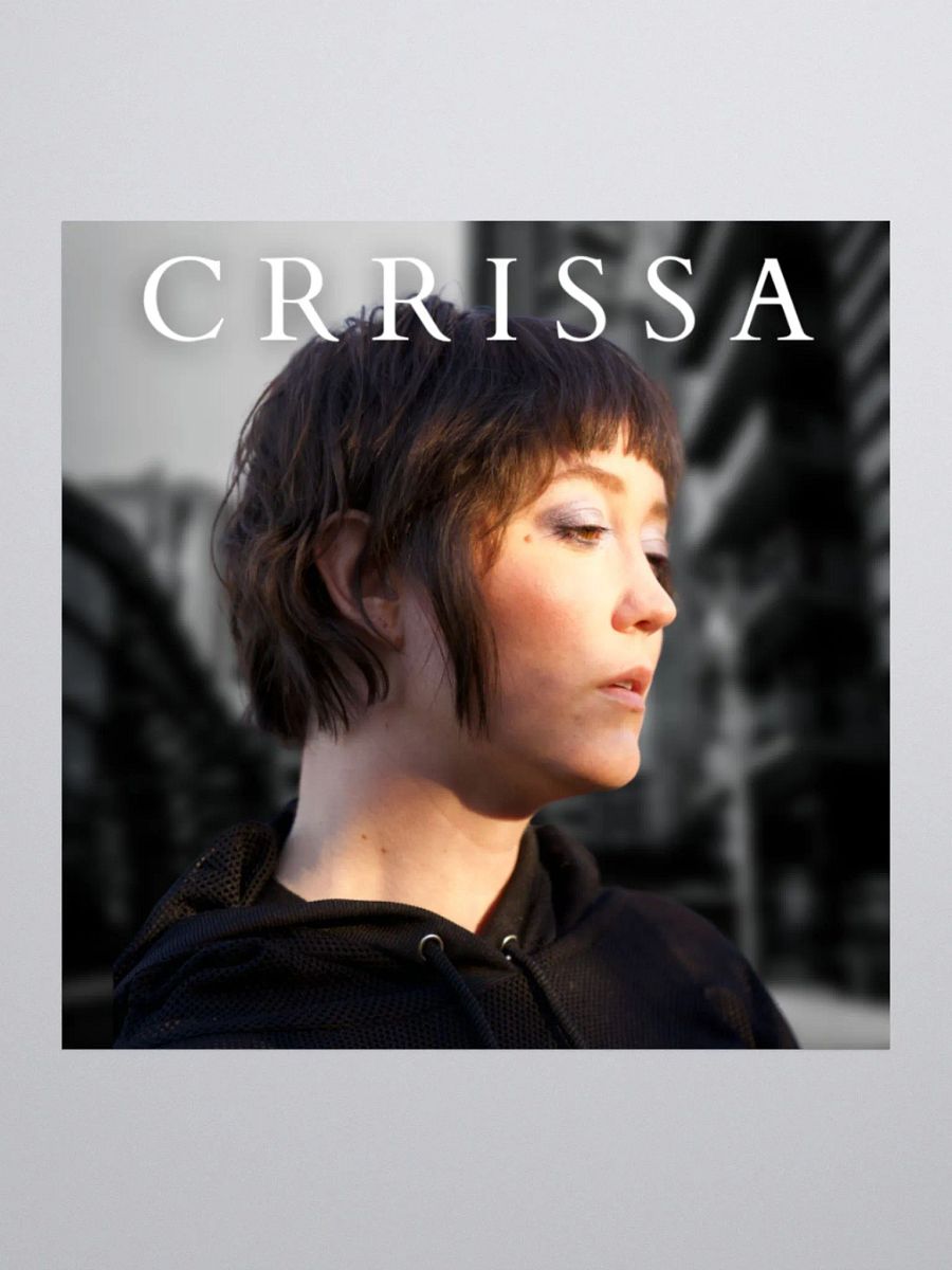 Crrissa - Black and White - Sticker product image (1)