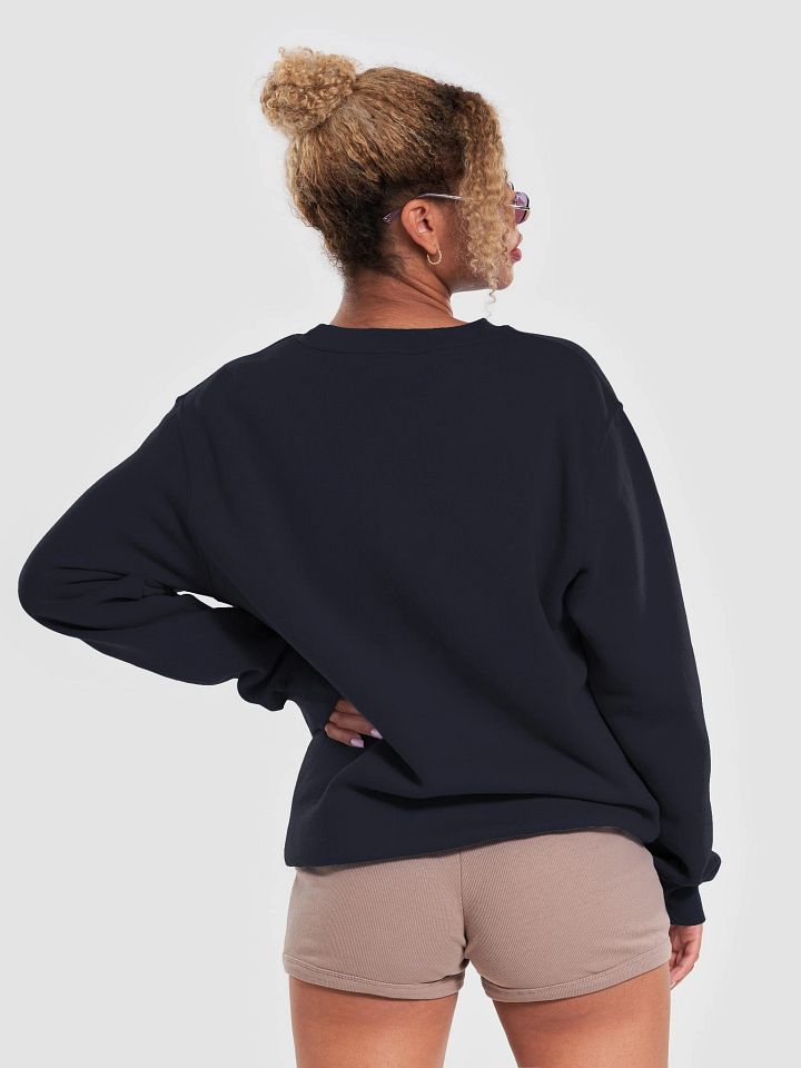 Plain Color Navy Blazer Sweatshirt product image (2)