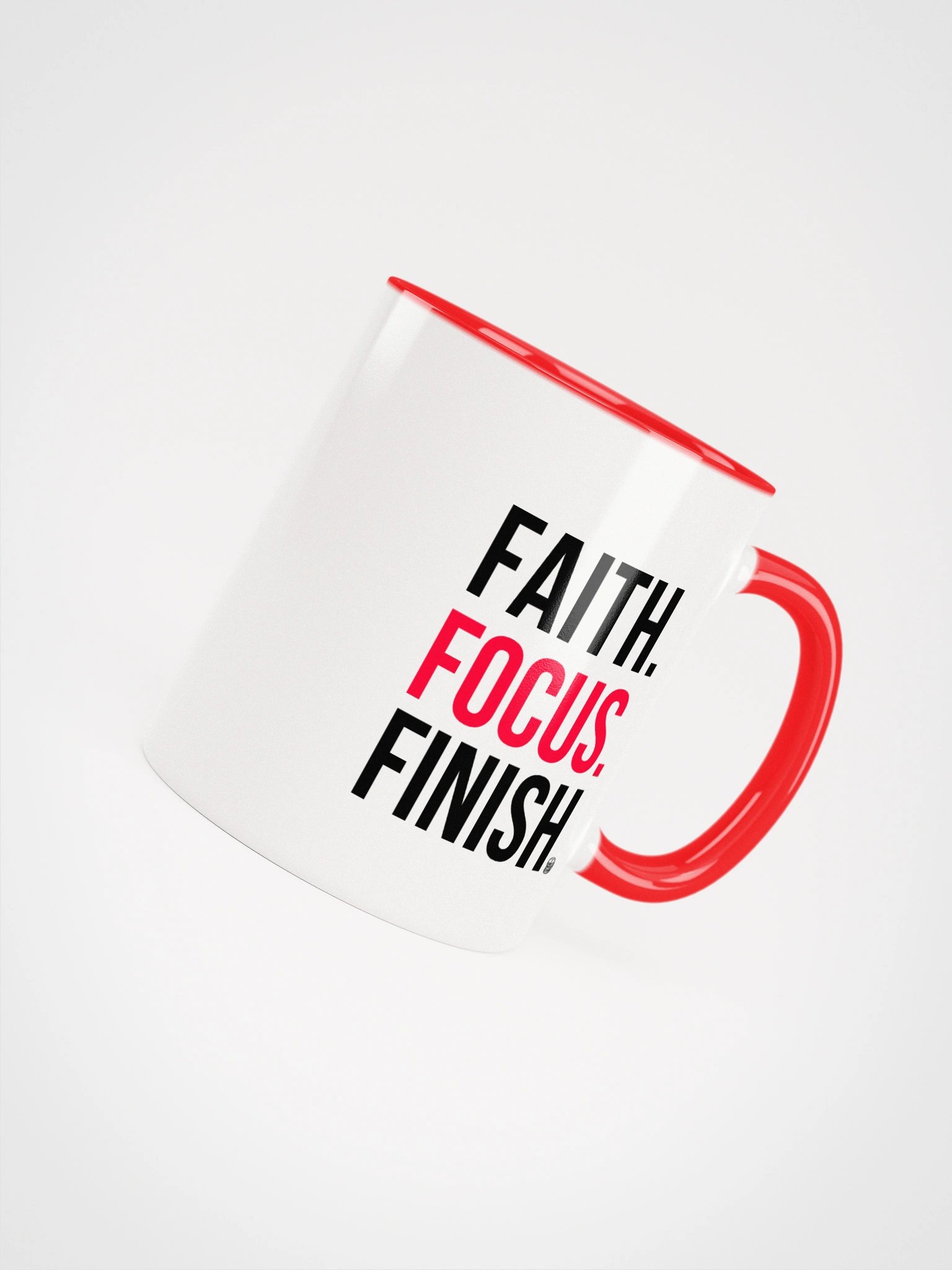 Faith. Focus. Finish. Motivational Mug product image (15)