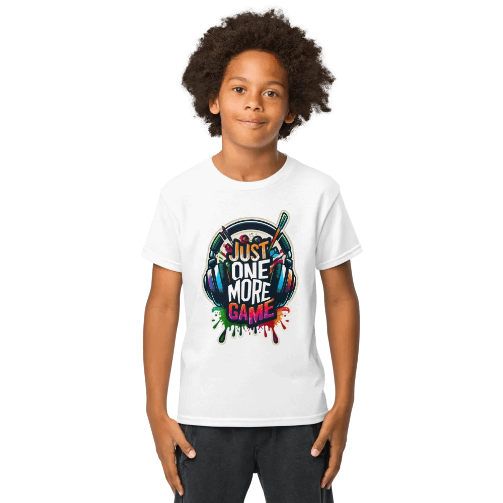 Just One More Game Graphic Youth Tee product image (41)