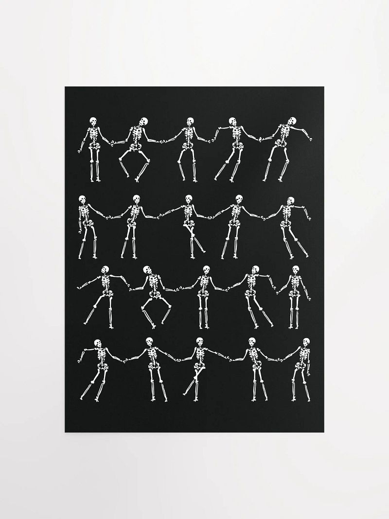 Danse Macabre Poster 12x16''