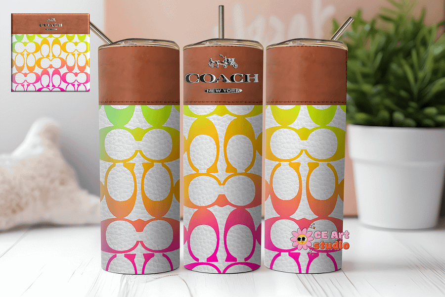 Handbag Rainbow Tumbler Wrap product image (1)
