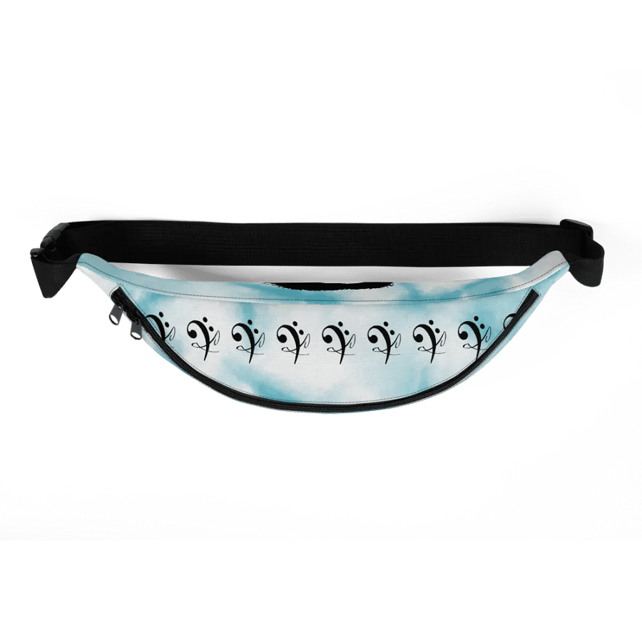 Blue Tye Dye Fanny Pack product image (2)