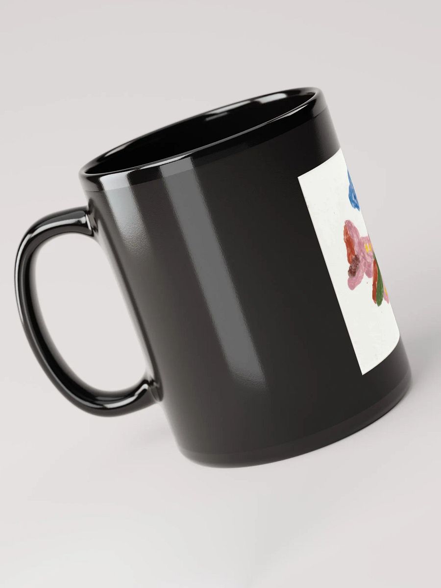 Kid Airplane (Black Glossy Mug) product image (2)