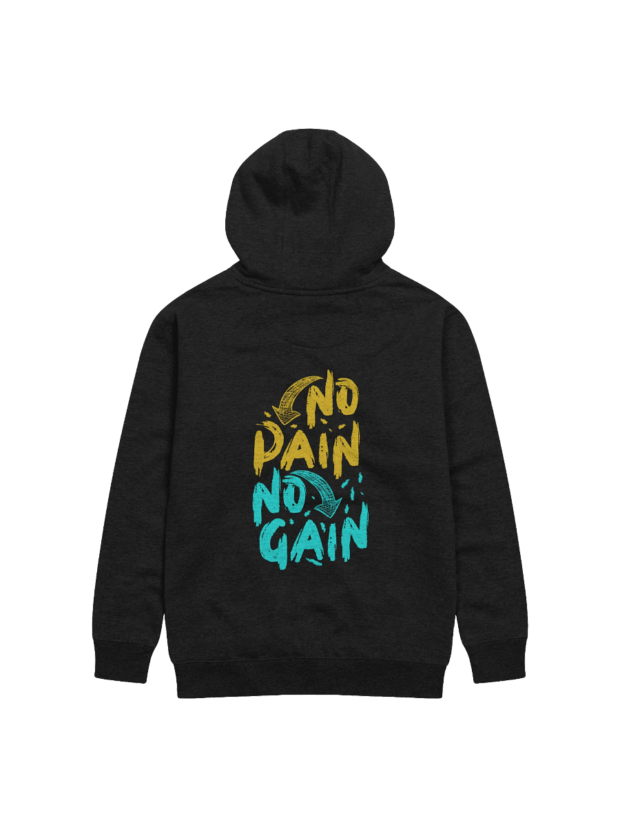 No Pain No Gain! Back Printed Hoodie product image (23)