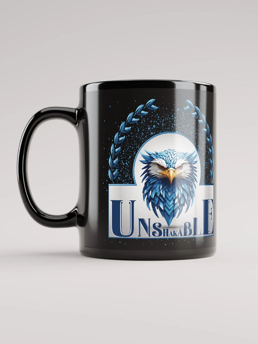 Unshakable Black Glossy Mug product image (12)
