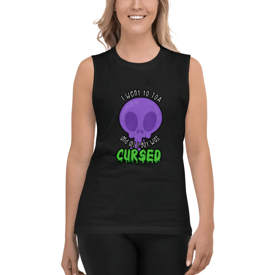 All I Got Was Cursed - Warlock - Men's Style Muscle Tank product image (4)