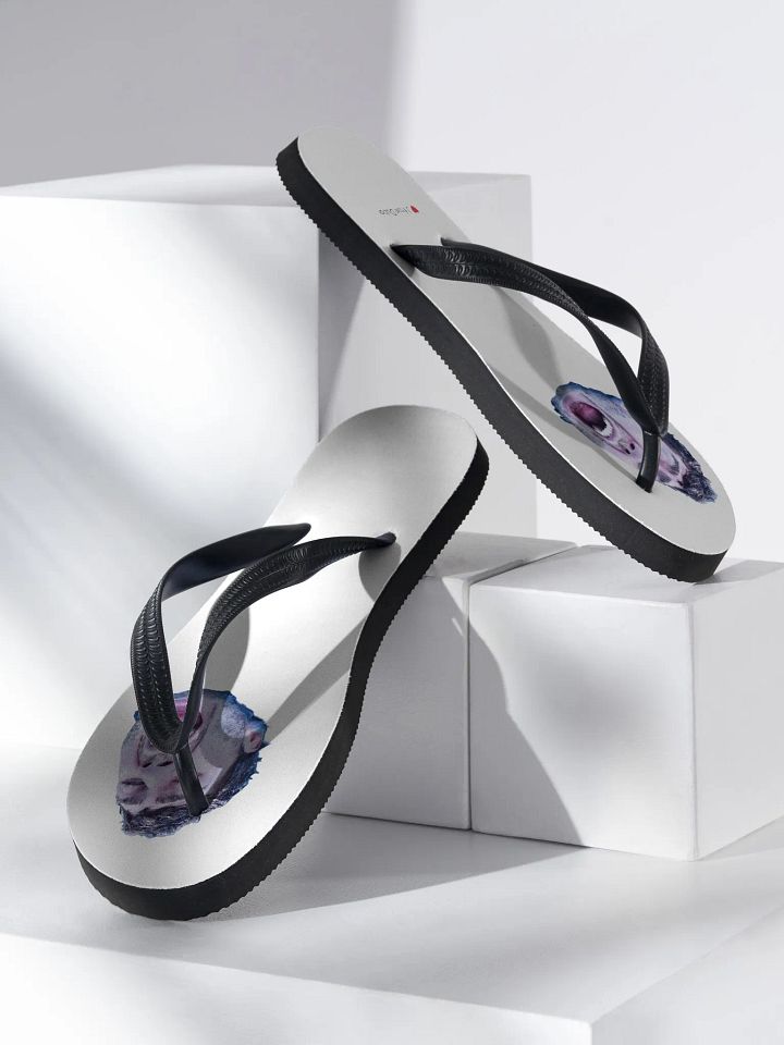 Fragmented Echoes Flip-Flops product image (2)