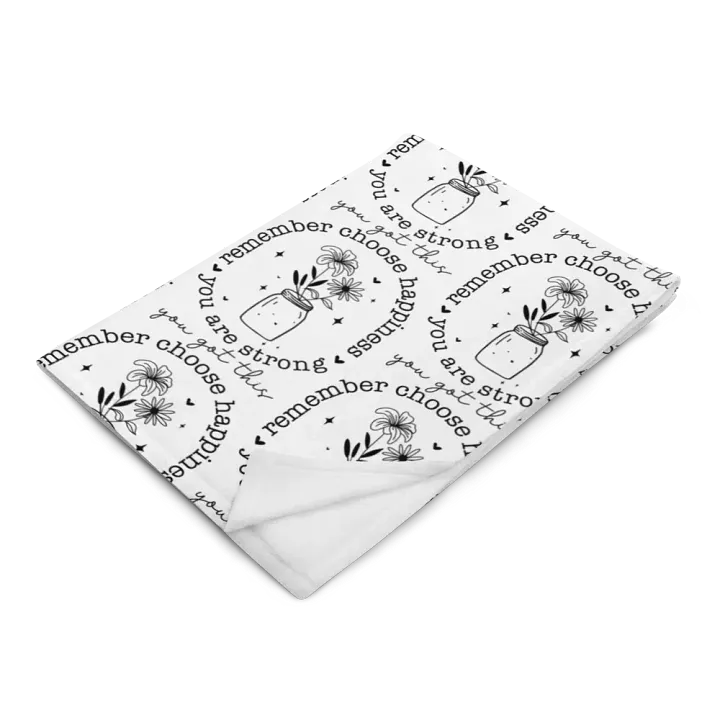 You Are Strong Blanket product image (2)