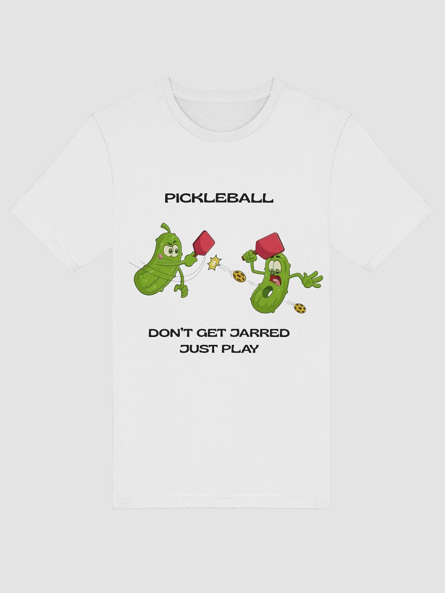 Pickleball Don't Get Jarred Just Play Supersoft T-Shirt product image (46)