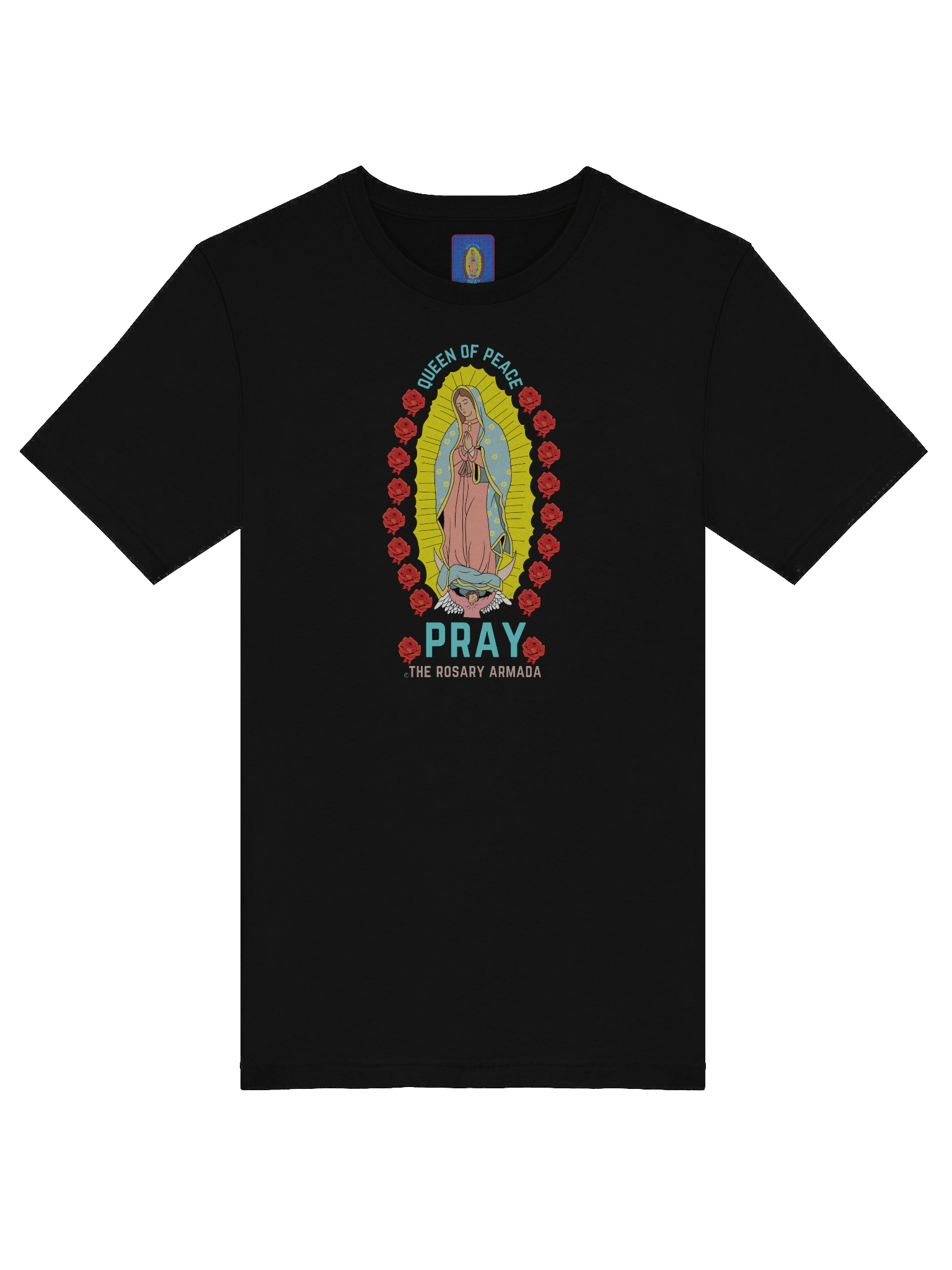 Queen of Peace Rosary Armada Return T-Shirt product image (5)