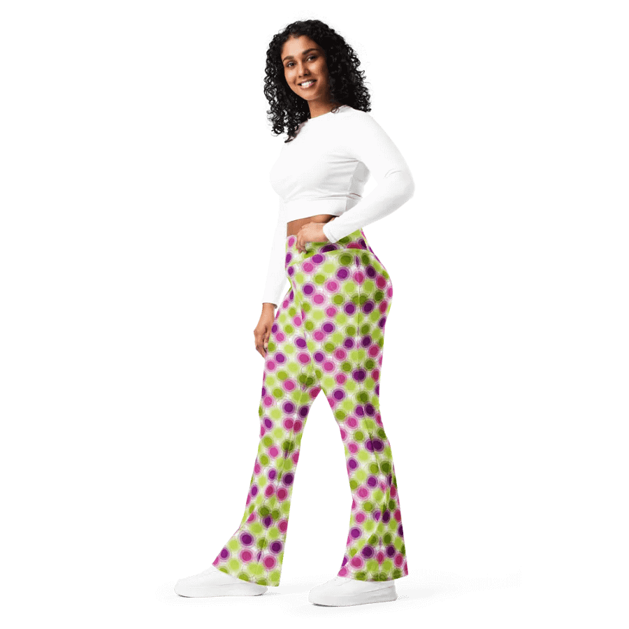 Color Splash | Flare Leggings product image (3)