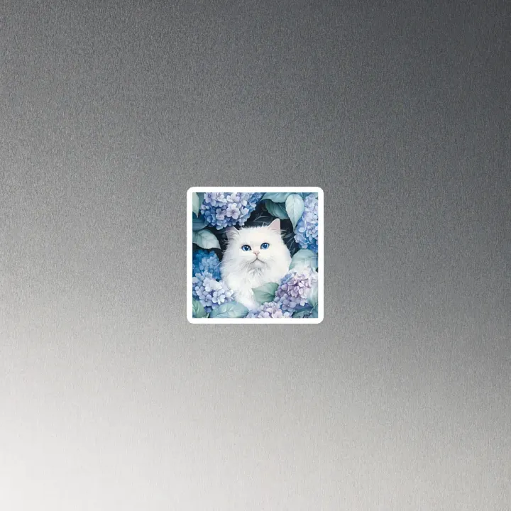 Hydrangea Kitty Dreams Magnets Set product image (2)