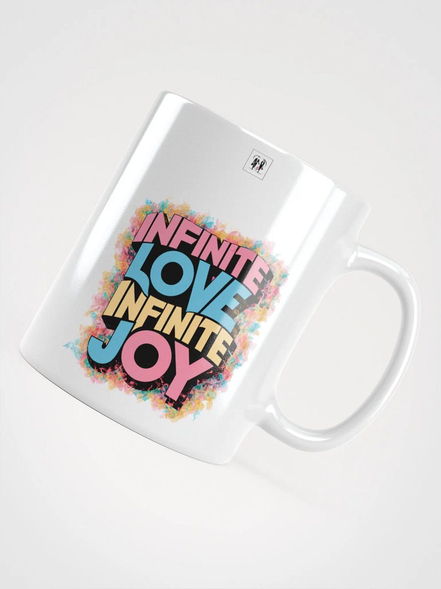 Infinite Love Infinite Joy Burst Mug (White) product image (4)