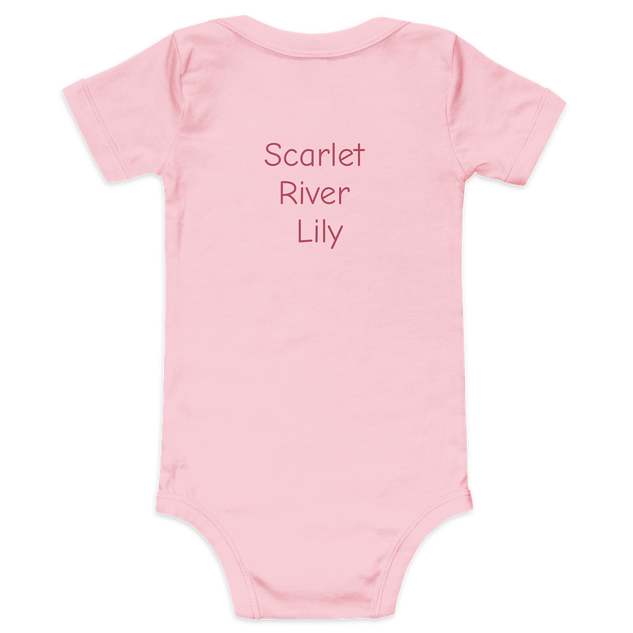 Mom and Baby Set-African Ellie & Scarlet River Lily-Cotton Baby Onesie product image (2)