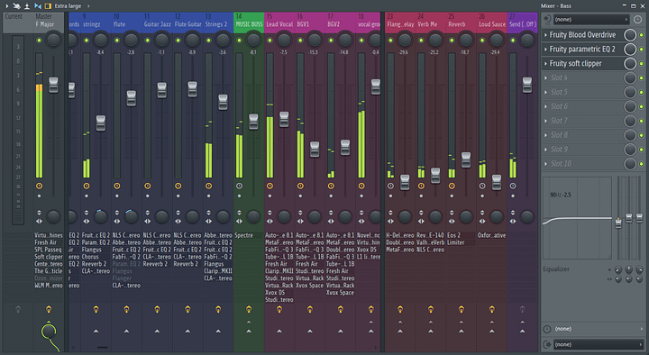 Full Stem Mixing Template – Drums, Instruments & Vocals product image (2)