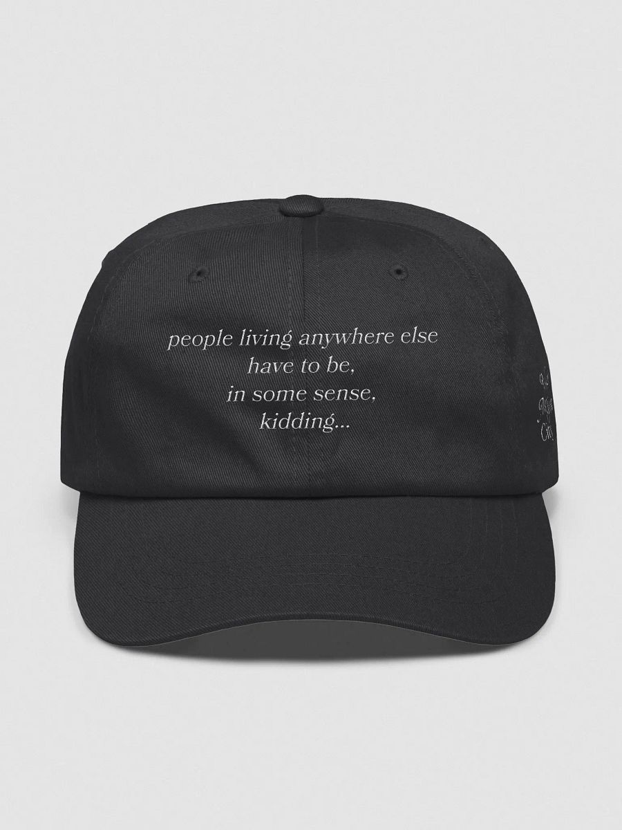 Updike Quote - NYC Vintage Cap product image (1)