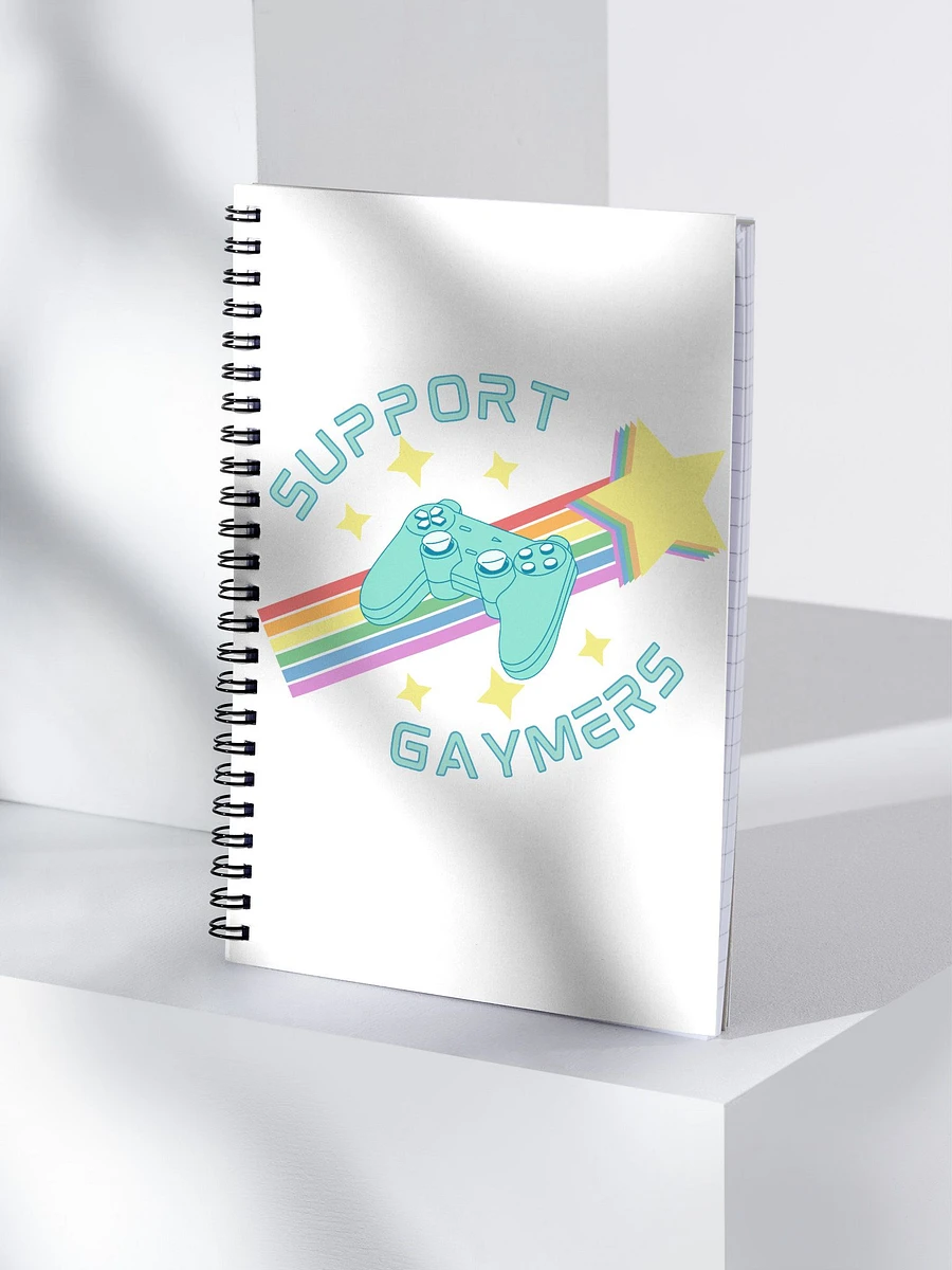 Support Gaymers Pride Notebook product image (3)