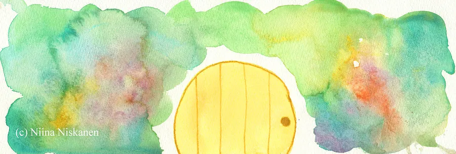 Hobbit Door Original Painting product image (1)