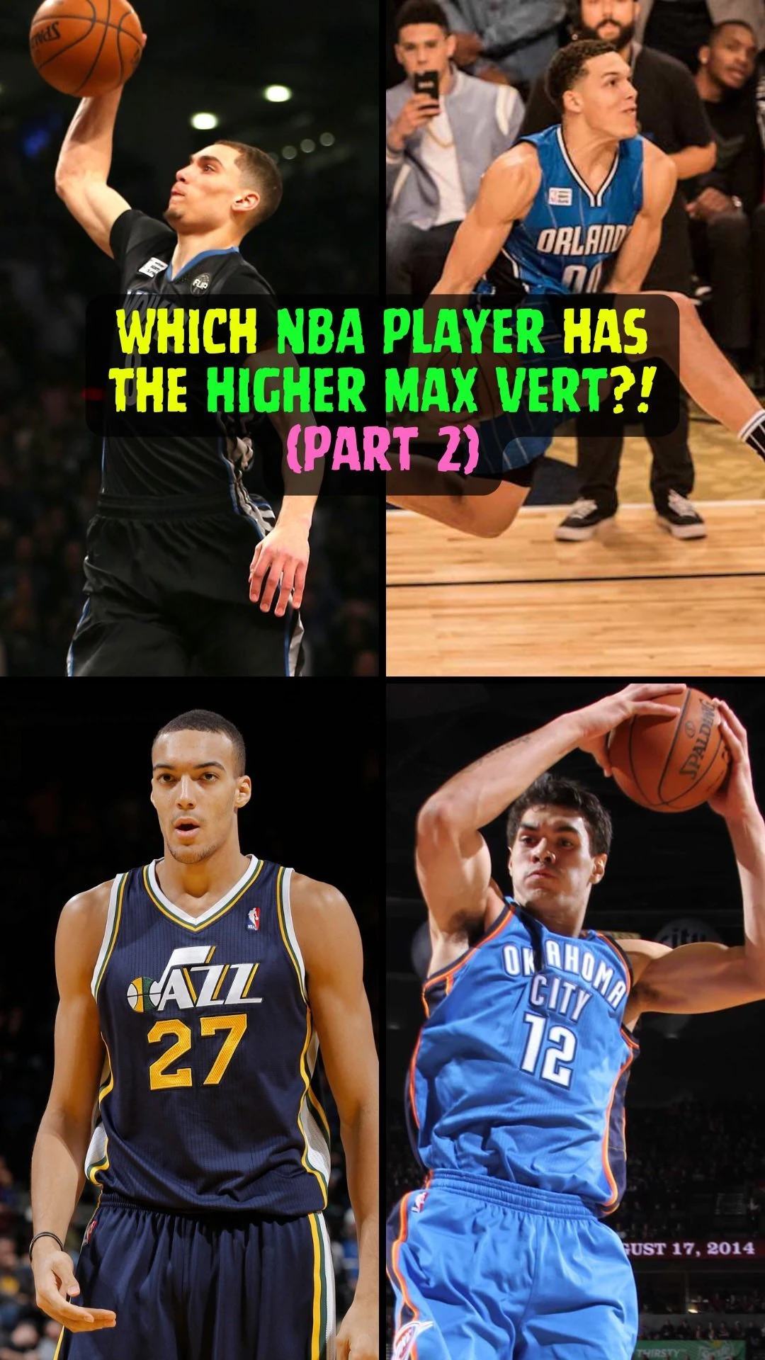 Which NBA player has the better max vertical? 👀🏀

DL/SUBSCRIBE👇
🍎 apple.co/2iIw0IJ
✳️ spoti.fi/2CYqewS
📺 bit.ly/hdkxyoutube

...