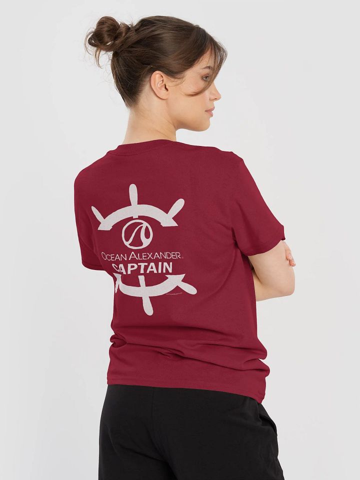 Ocean Alexander Captain - T-Shirt - Dark Shirt w/White Logo product image (1)