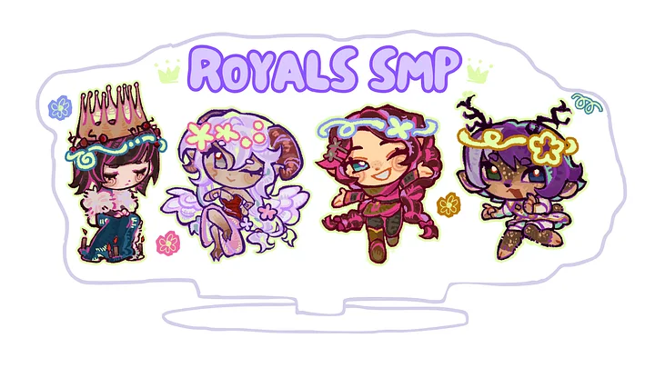 Royals SMP Acrylic Stand (Emi, Winter, Grace, Cam) product image (1)