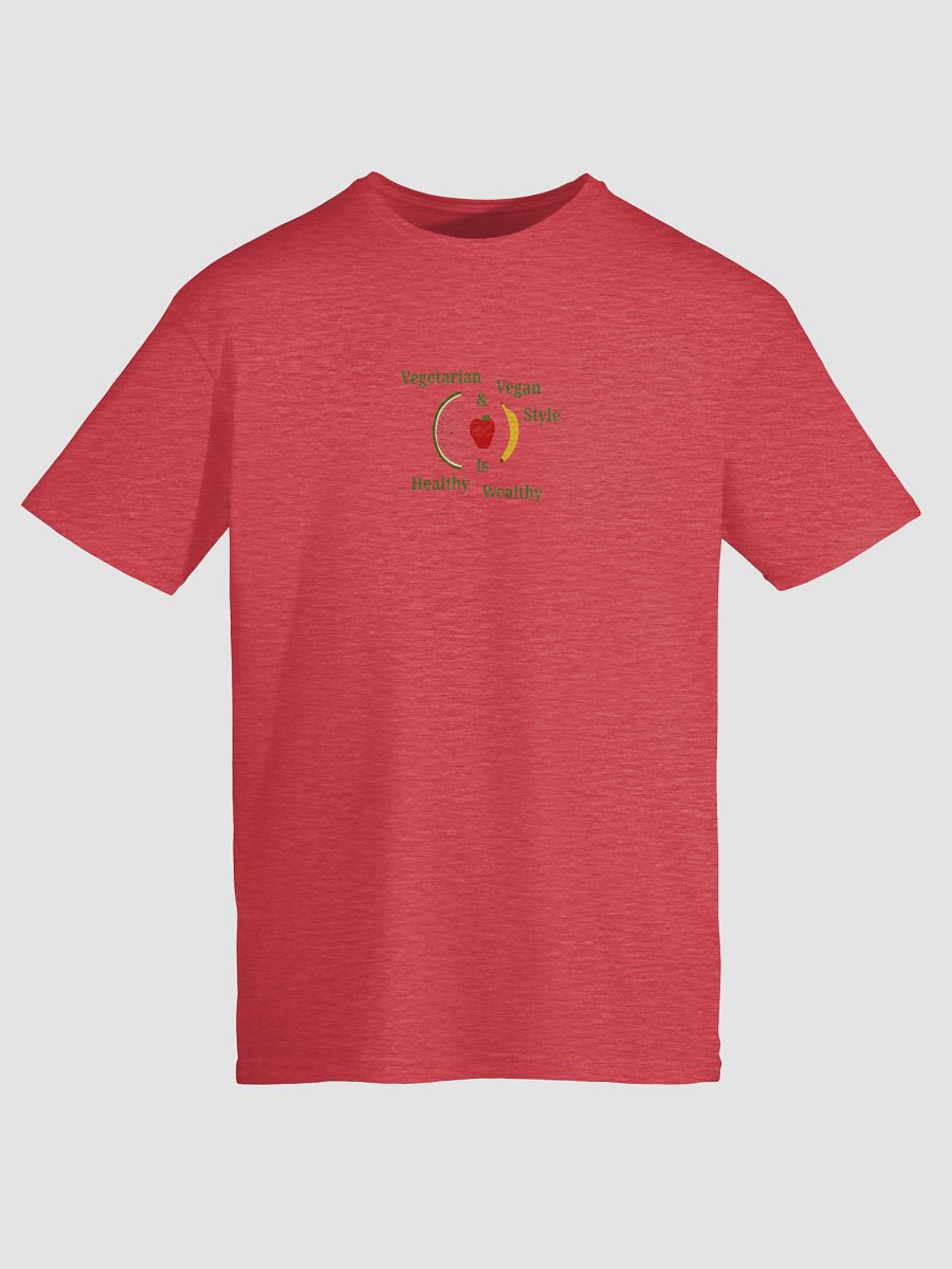 Healthy Wealthy Vegetarian & Vegan T-Shirt product image (9)