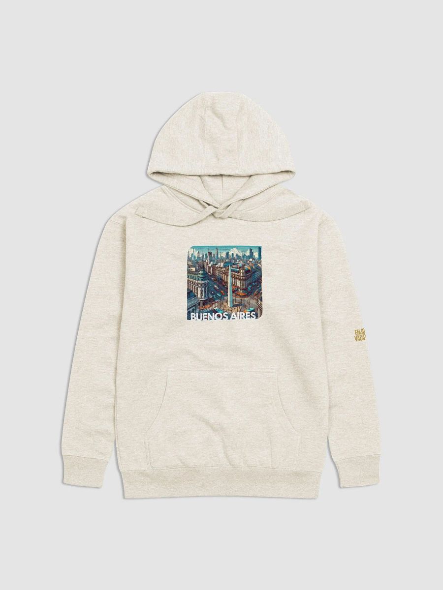 Cotton Heritage Unisex Premium Hoodie | AI Design Buenos Aires city product image (1)