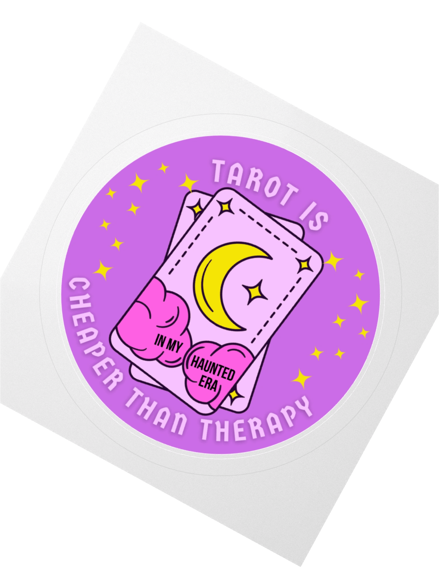 'Tarot Is Cheaper Than Therapy' Sticker product image (2)