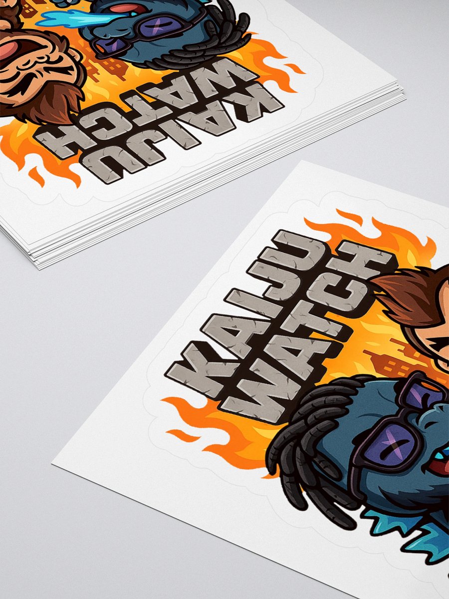Kaiju Watch: Urban Clash Kiss Cut Stickers product image (11)