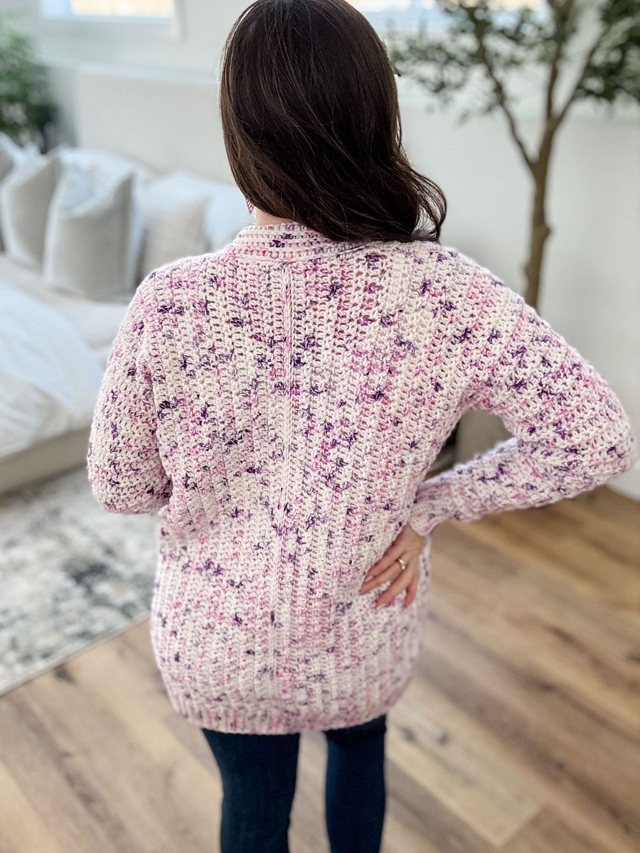Snowy Season Cardigan Crochet Pattern product image (12)