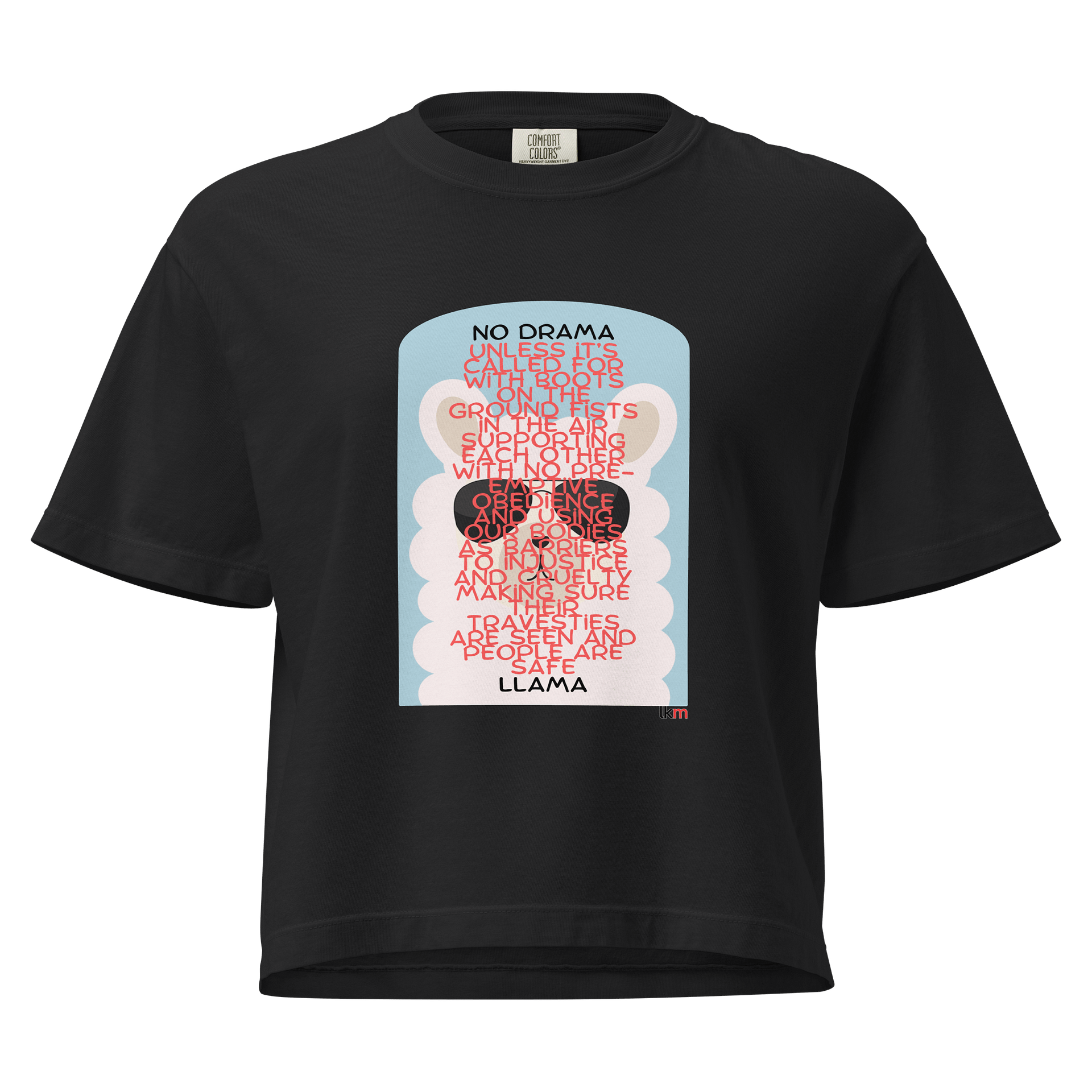 Drama Llama LKM Boxy Tee product image (2)