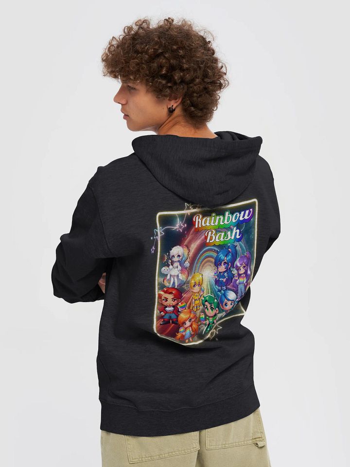 Rainbow Bash Zip Hoodie product image (2)