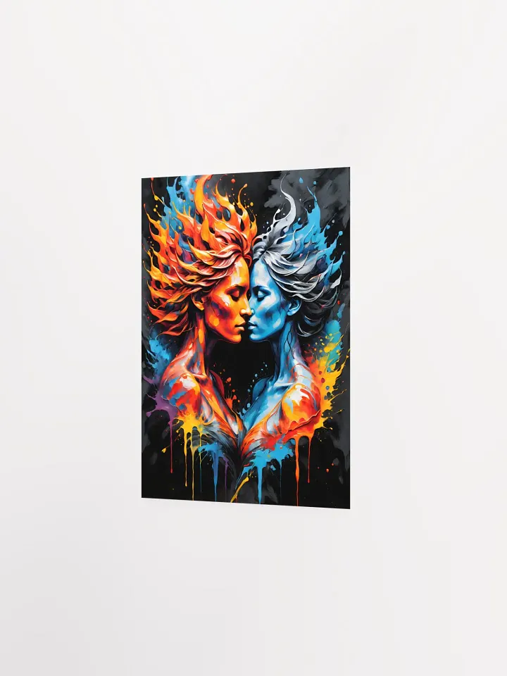 Poster - Fire and Ice 1 product image (2)