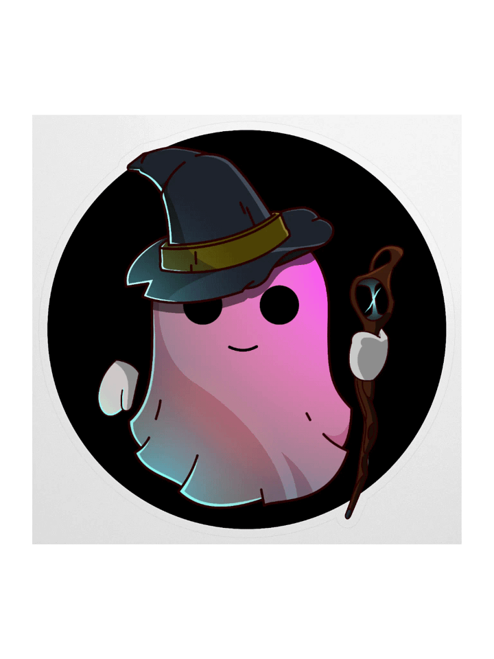 Magical ghost - Sticker product image (1)