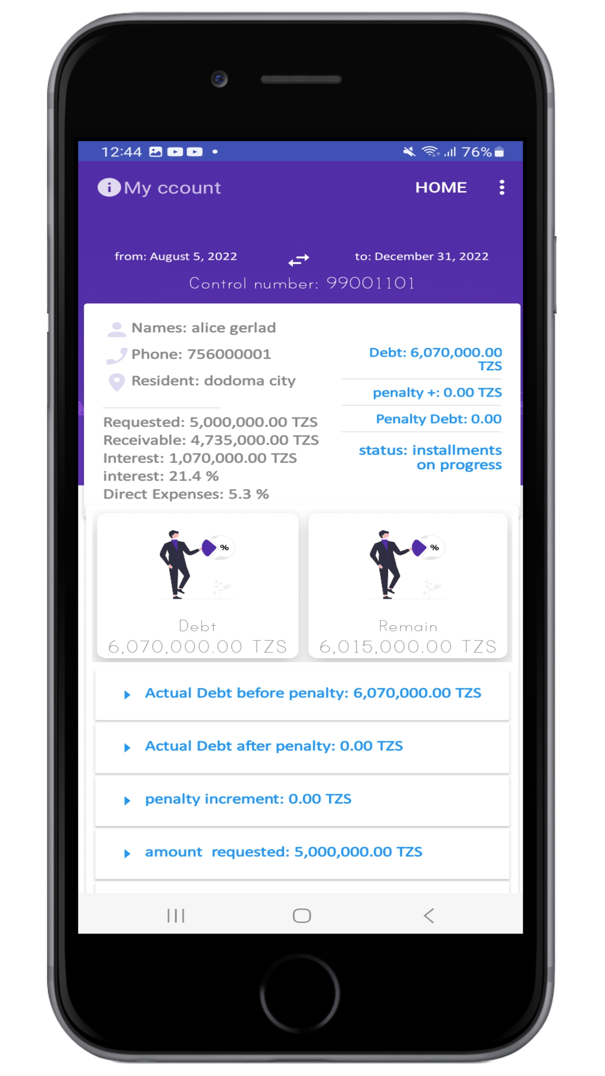Debt Management Application product image (4)