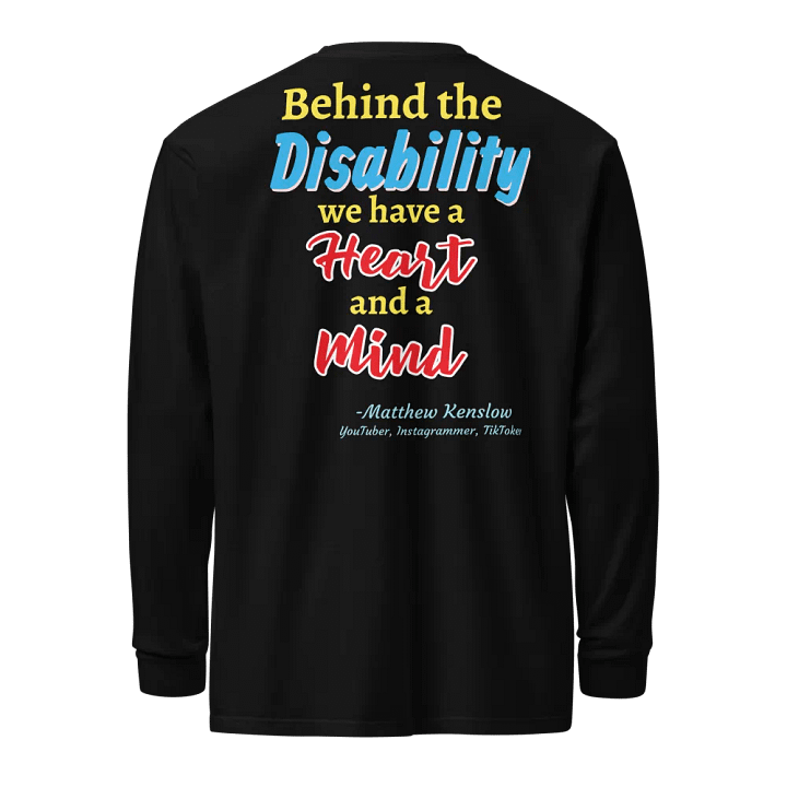 Heavyweight Long Sleeve Shirt [Quote 1] | Garment-Dyed, Unisex product image (1)