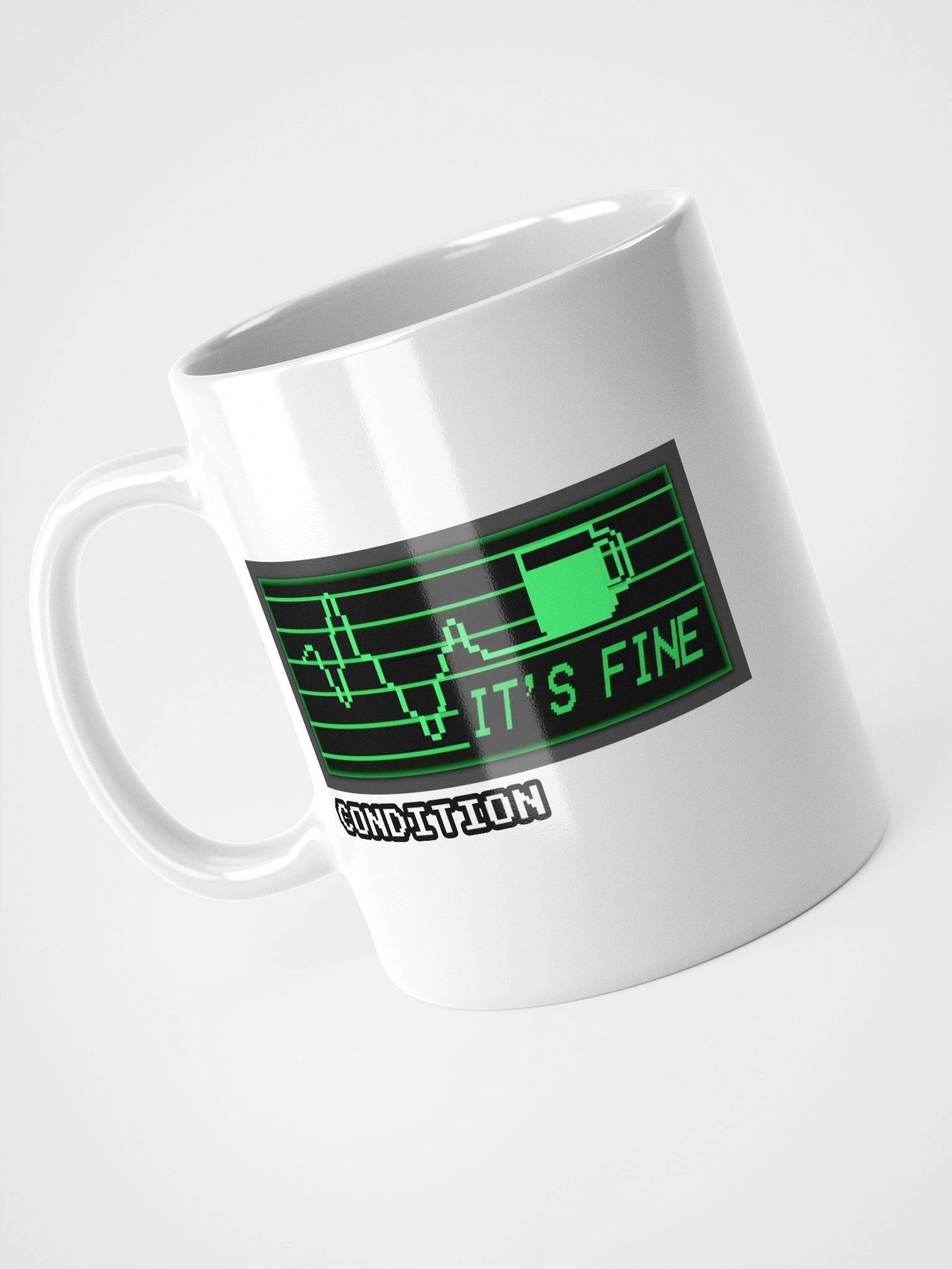 Condition: "IT'S FINE" - HUGE mug product image (1)